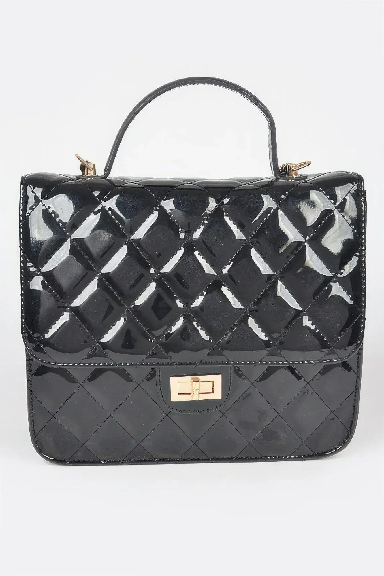 Quilted Enamel Backpack | Mixtshop LLC