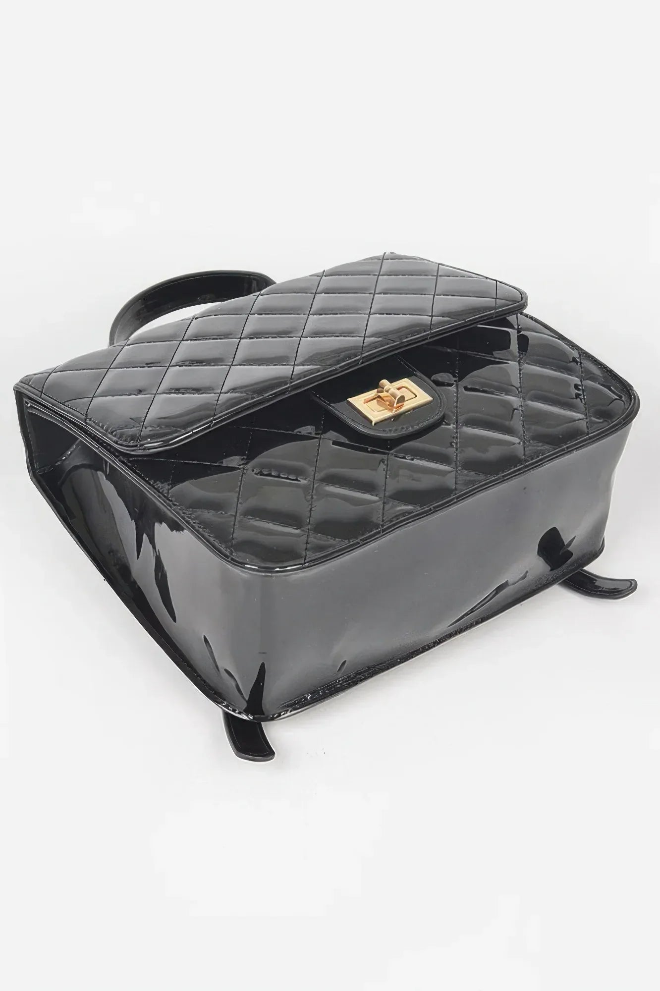 Quilted Enamel Backpack | Mixtshop LLC