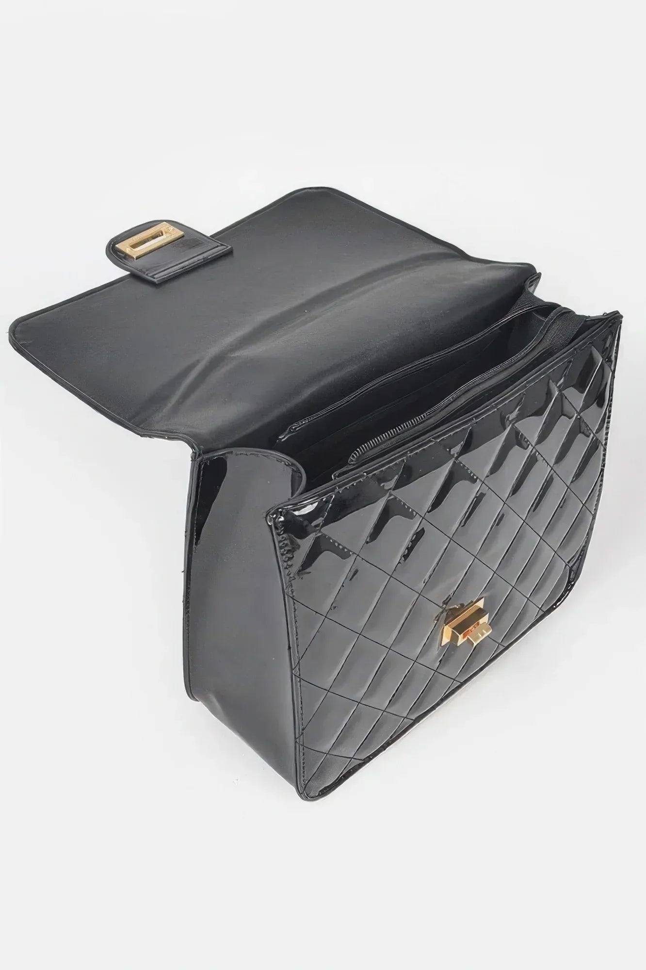 Quilted Enamel Backpack | Mixtshop LLC