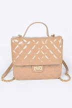 Quilted Enamel Backpack | Mixtshop LLC