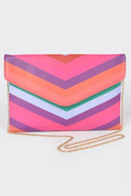 Multi Color Envelope Clutch | Mixtshop LLC