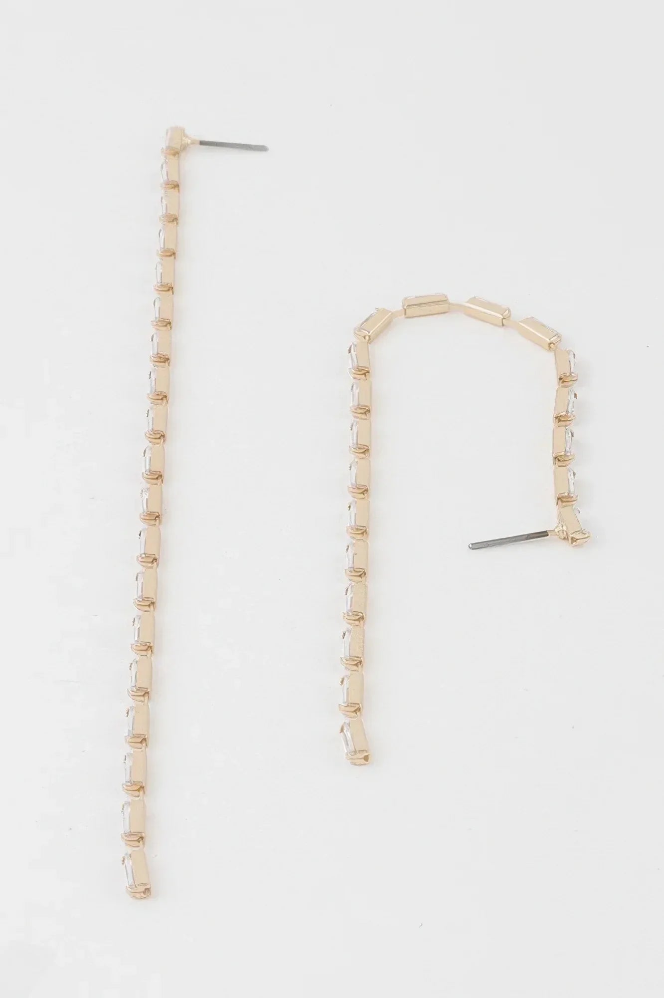 Crystal Bar Drop Earrings | Mixtshop LLC