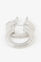 Minimal Flat Hoop Earrings | Mixtshop LLC