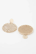Sequin Plate Earrings | Mixtshop LLC