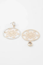 Jeweled Snowflake Earrings | Mixtshop LLC
