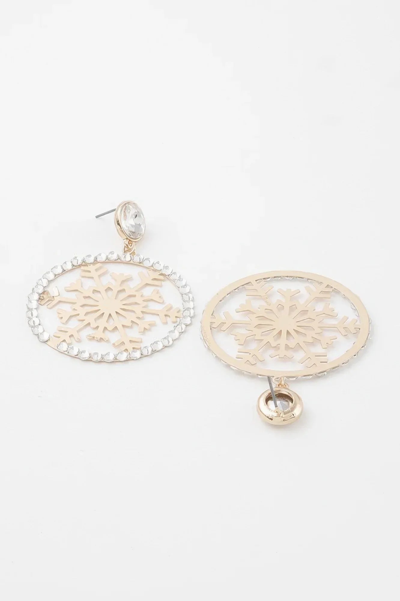 Jeweled Snowflake Earrings | Mixtshop LLC
