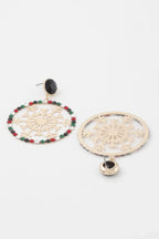 Jeweled Snowflake Earrings | Mixtshop LLC