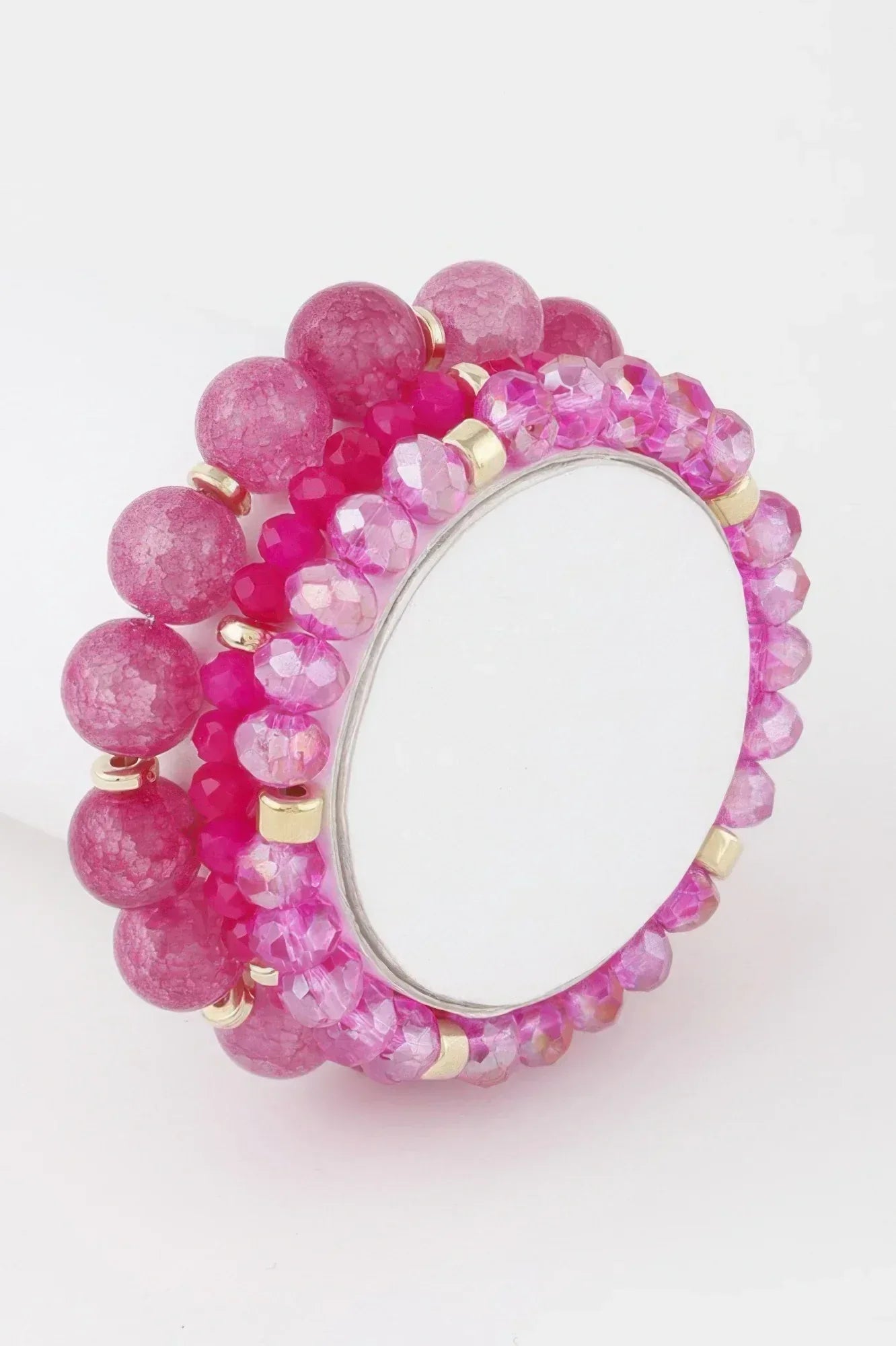 Triple Crystal Beaded Bracelet | Mixtshop LLC