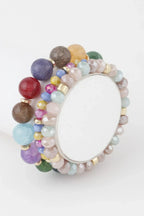 Triple Crystal Beaded Bracelet | Mixtshop LLC