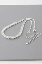 Cubic Rhinestone Choker Necklace | Mixtshop LLC