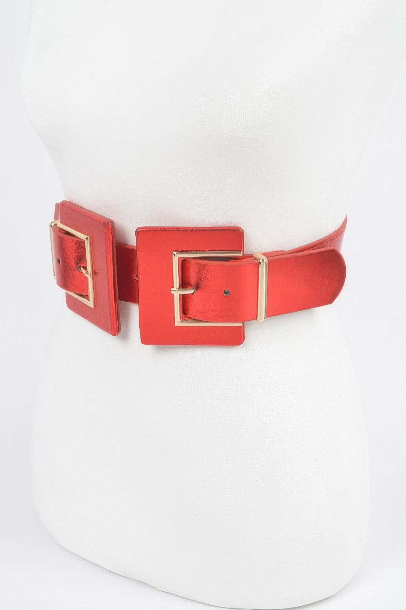 Two Buckle Elastic Belt Secondary image