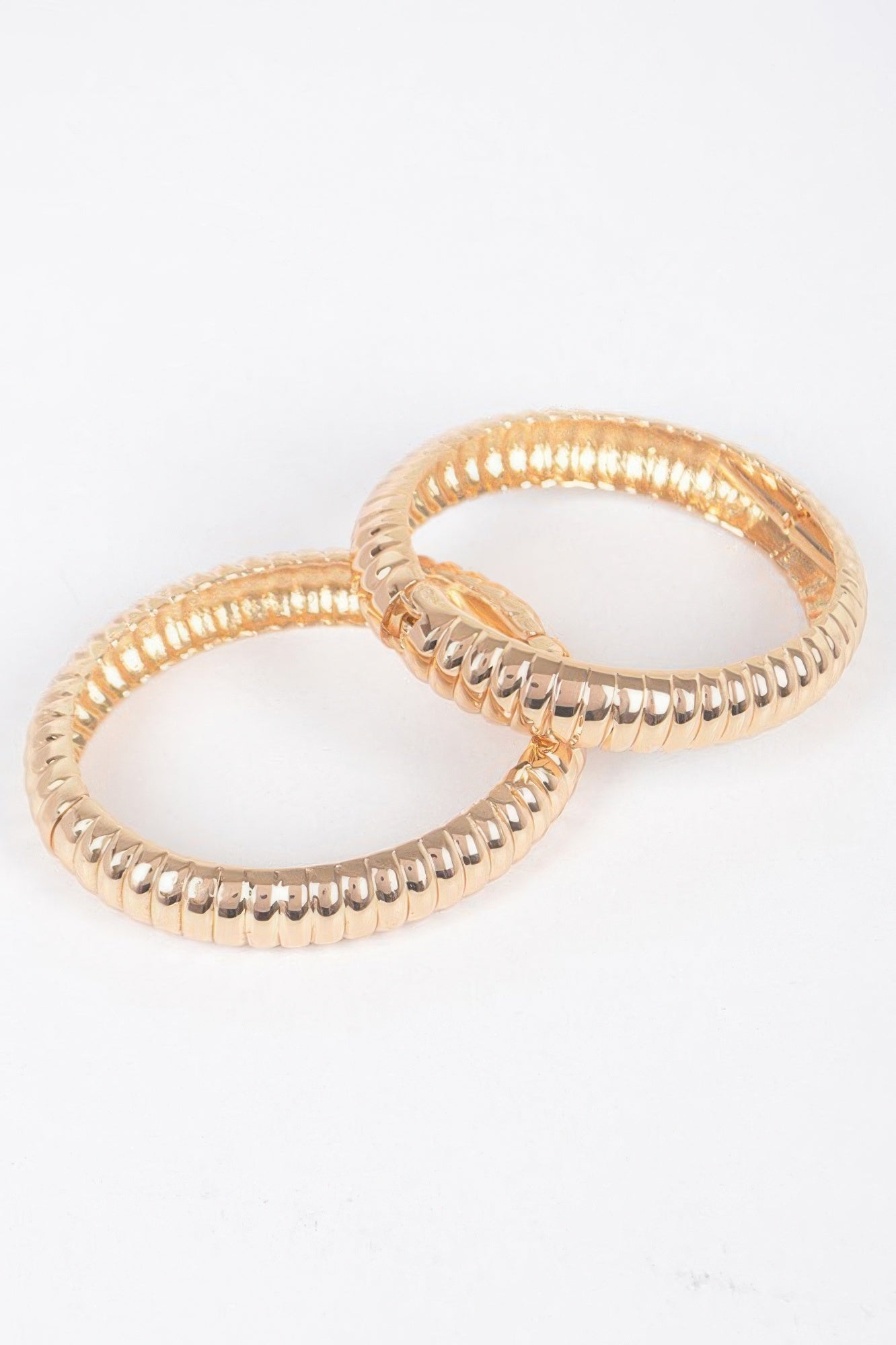 Two Pieces Set Metal Bangle Secondary image