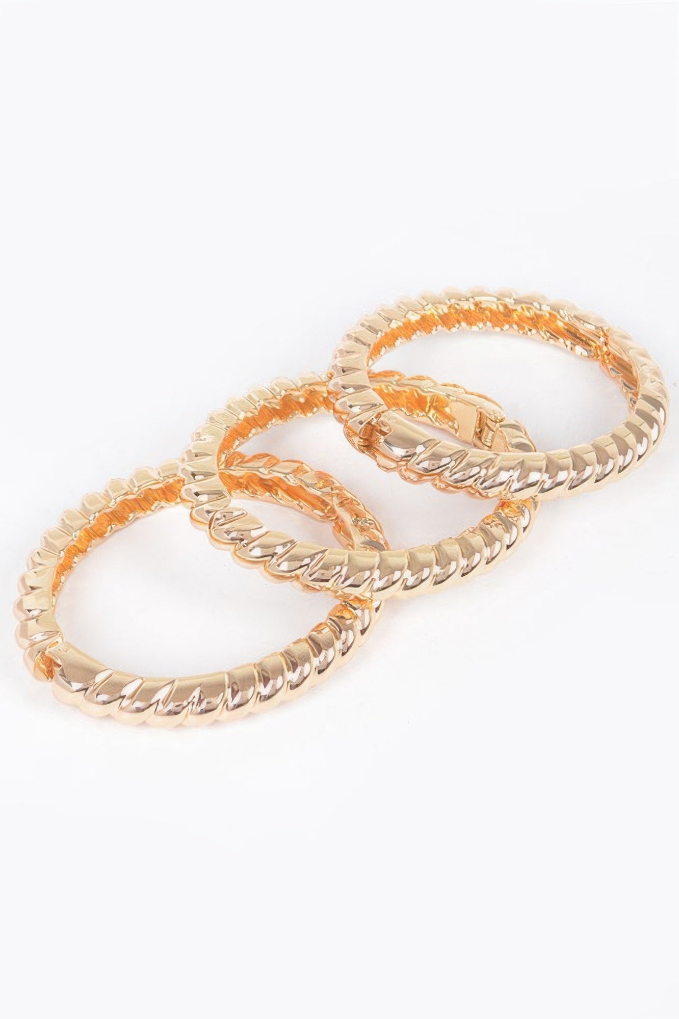 Three Pieces Set Metal Bangle Secondary image