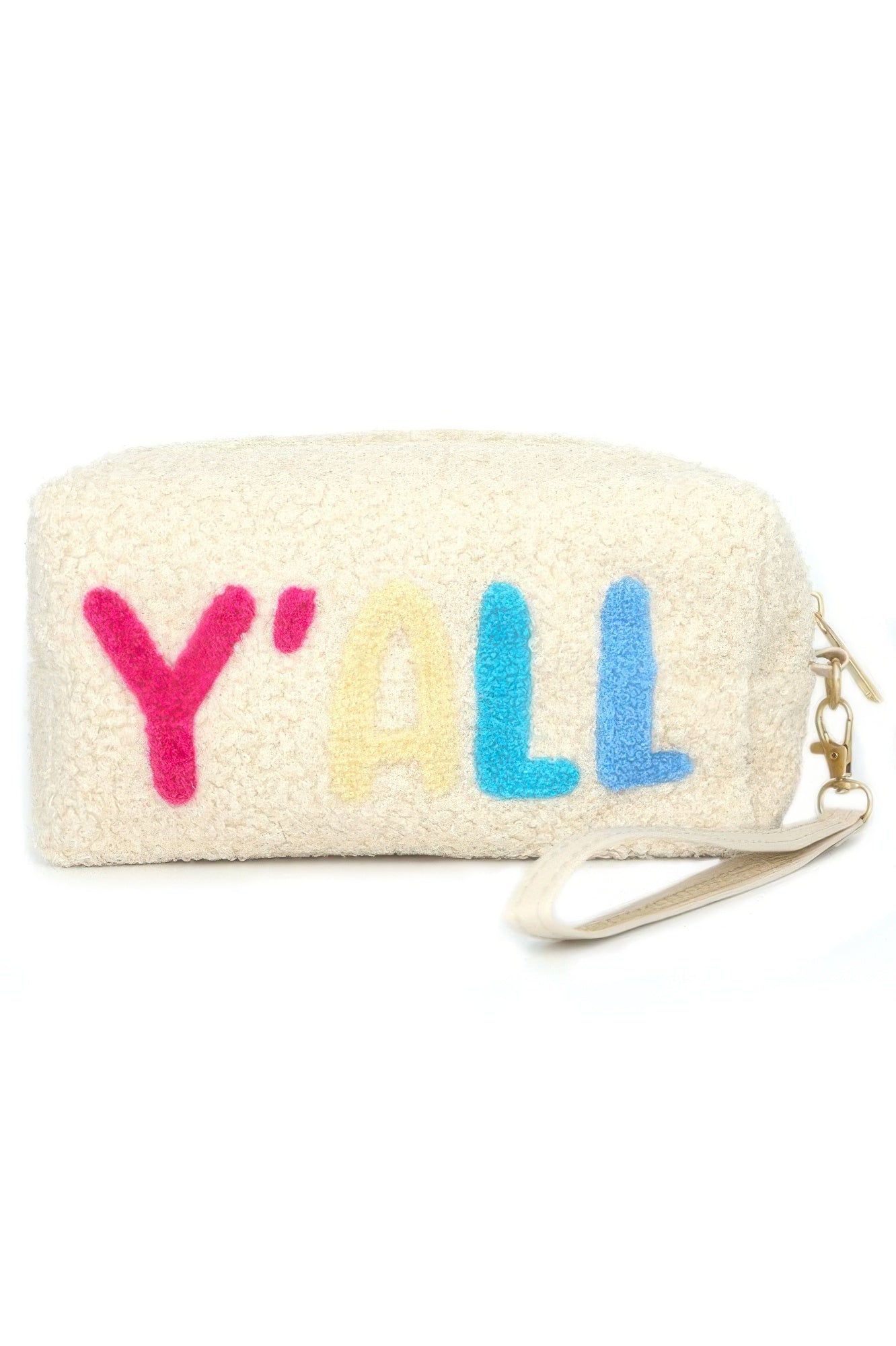 Faux Fur Y'all Pouch W/wristlet Secondary image