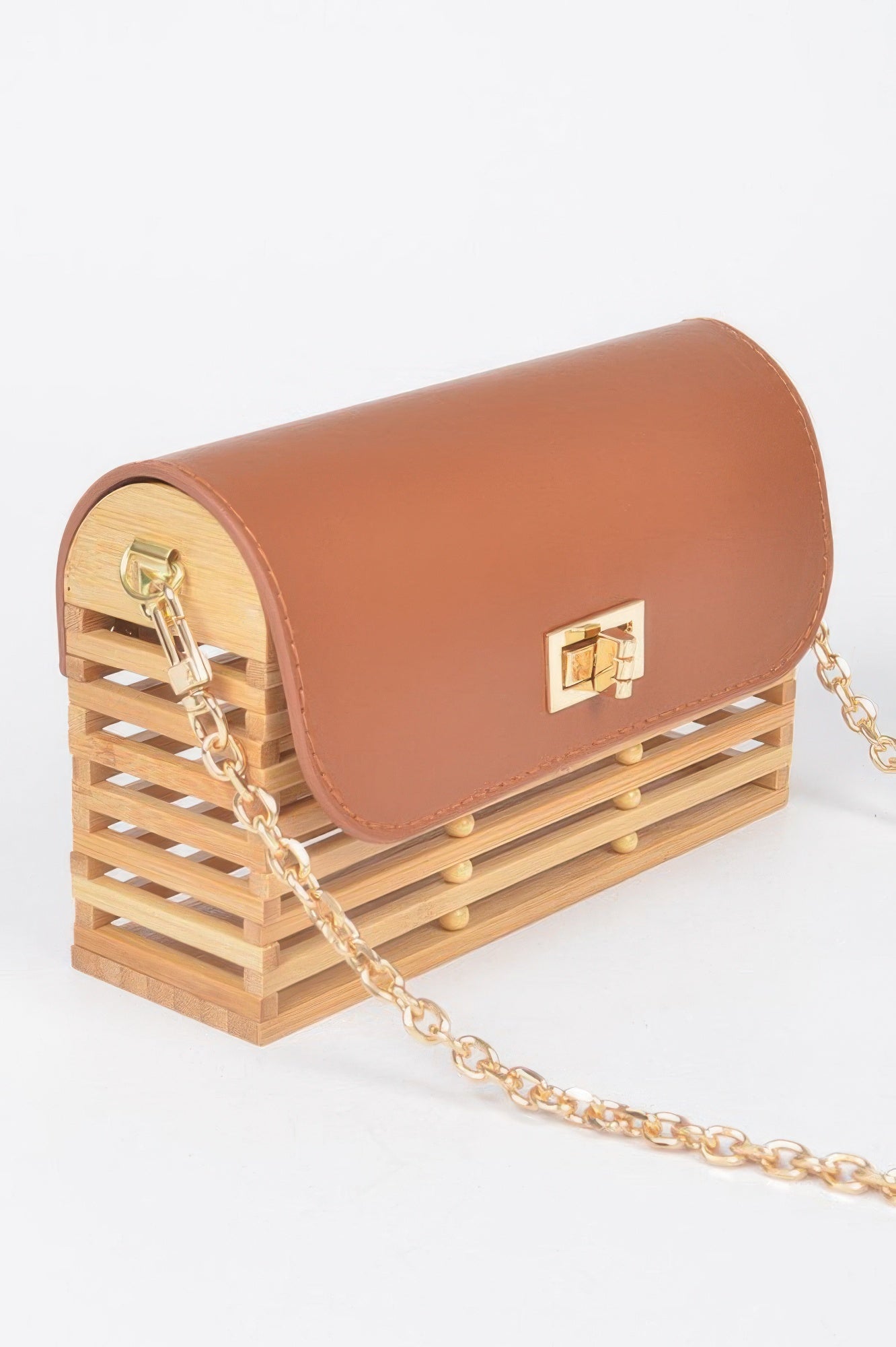 Bamboo Flap Crossbody Bag Secondary image