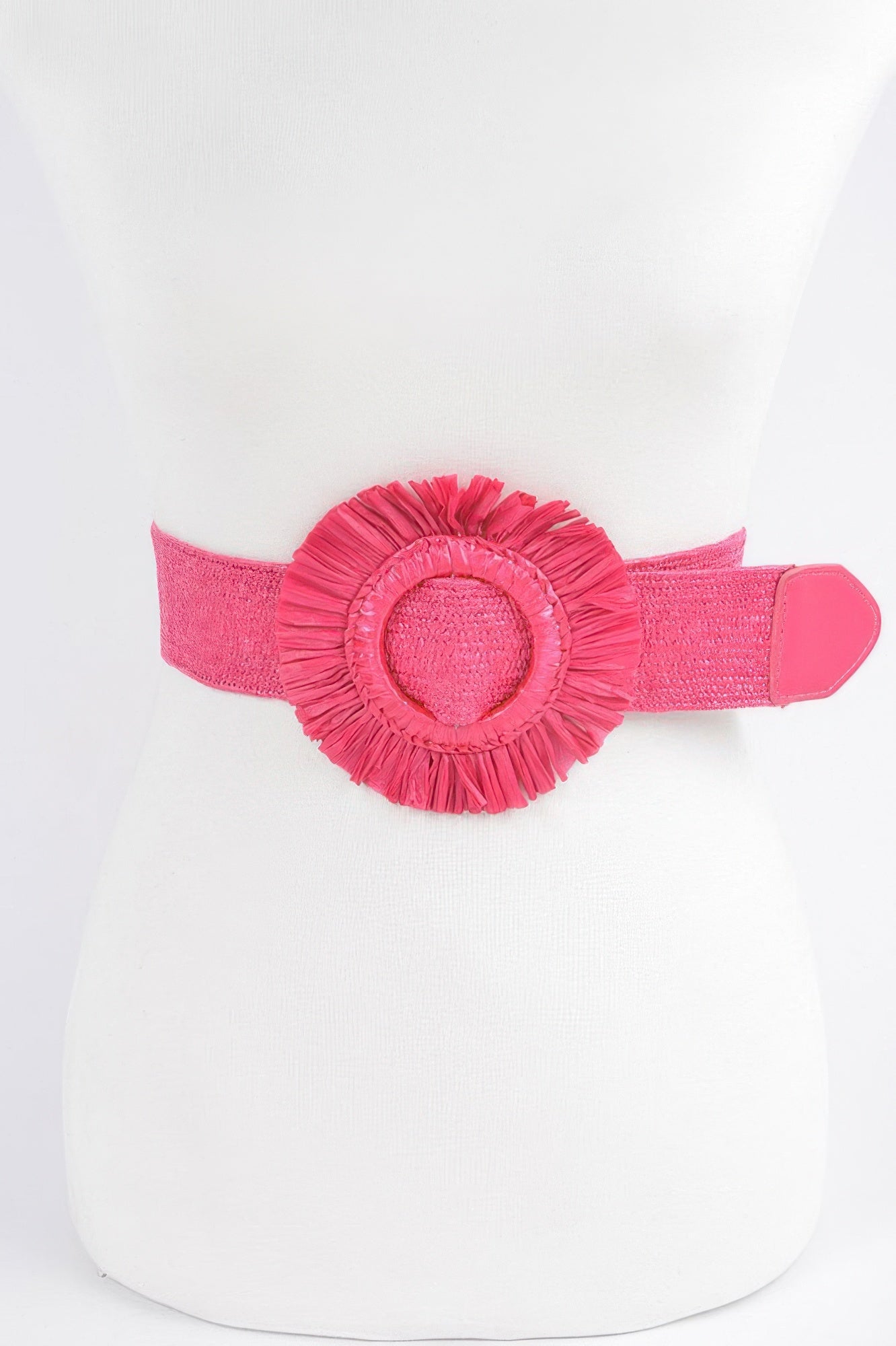 Faux Straw Elastic Belt Secondary image