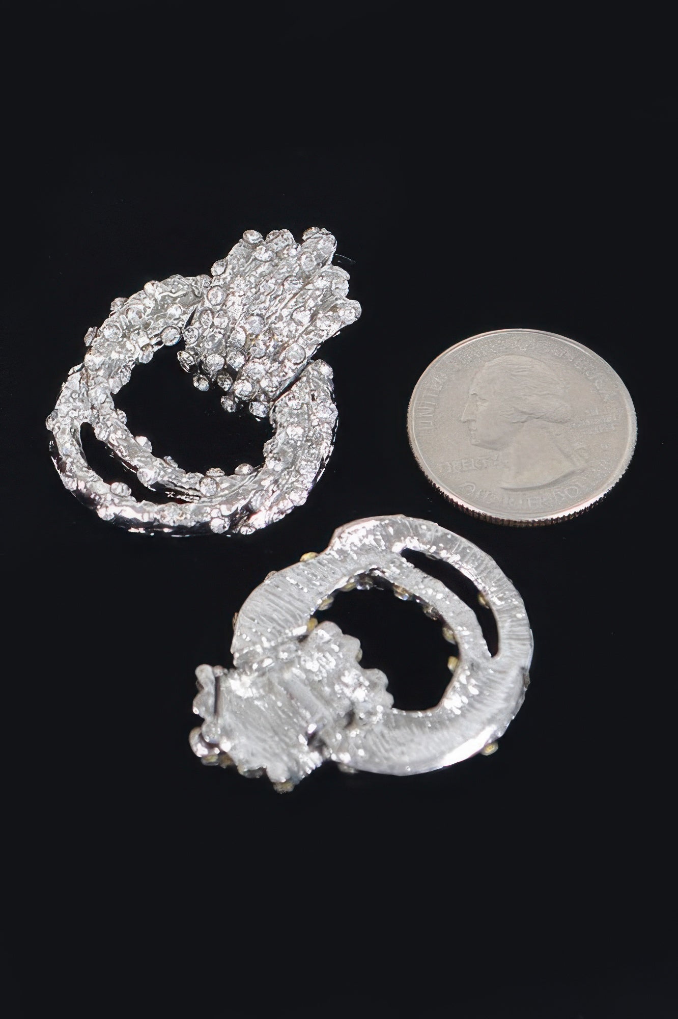 Metal Stud Earring Secondary image