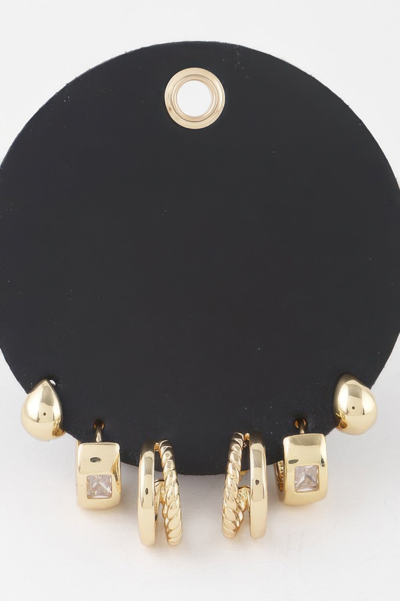 Multi Luxury Hoop Earrings Set Secondary image