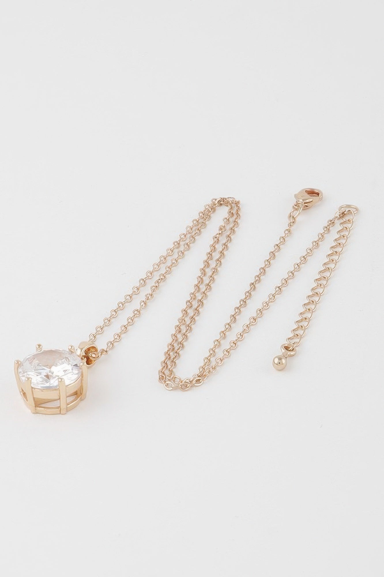 Classic Rhinestone Chain Necklace Secondary image