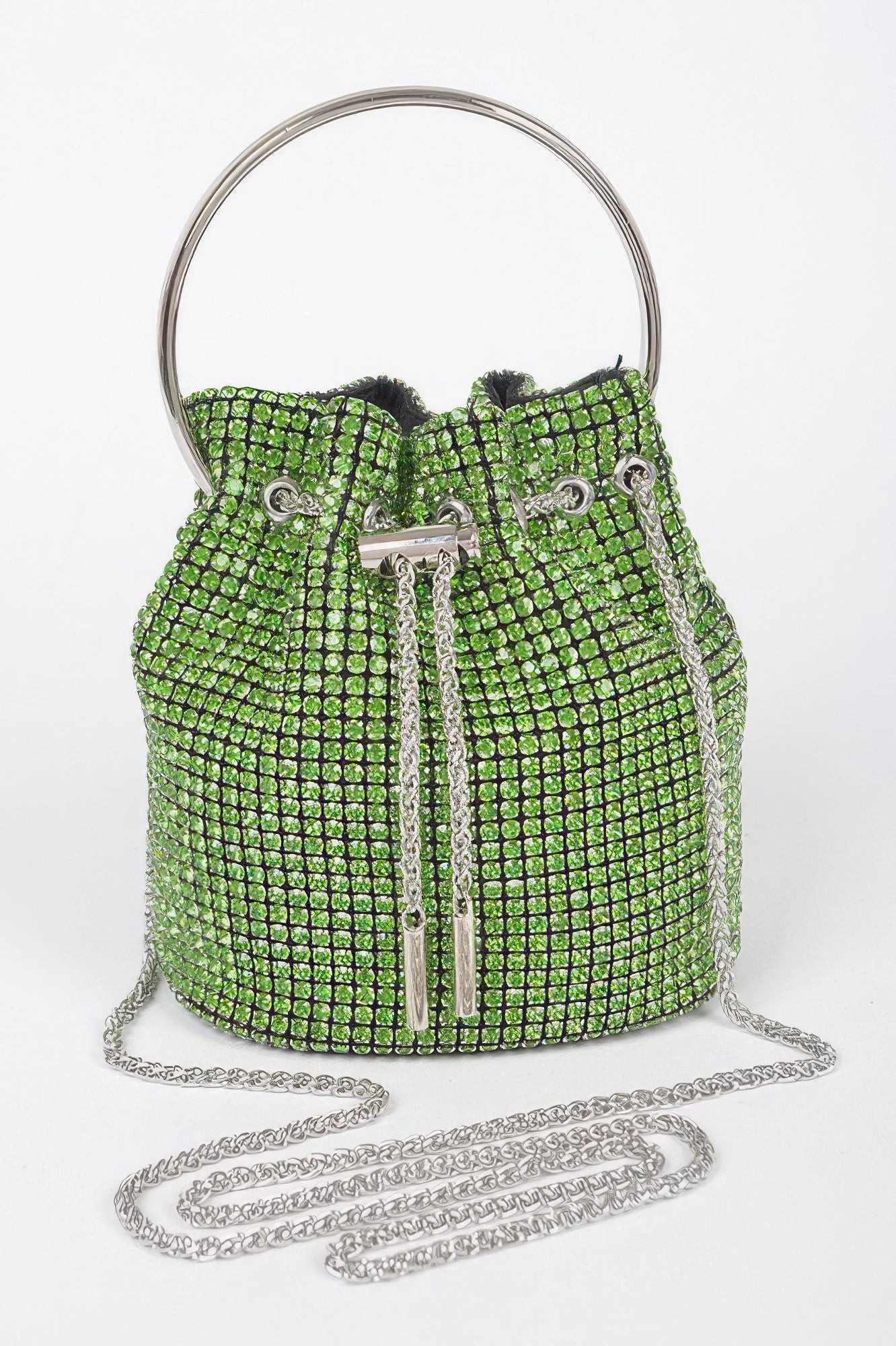 Oversized Rhinestone Clutch Secondary image