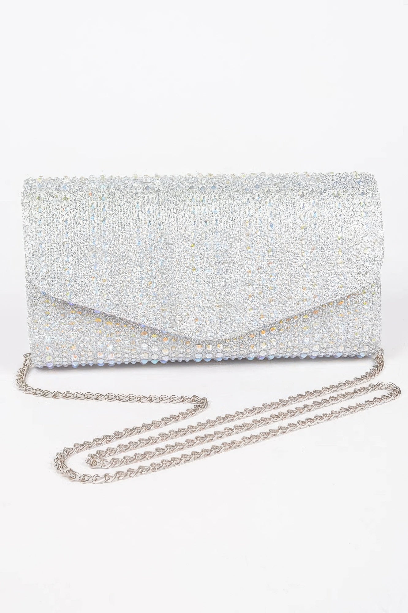 Rhinestone Hotfix Party Clutch Secondary image