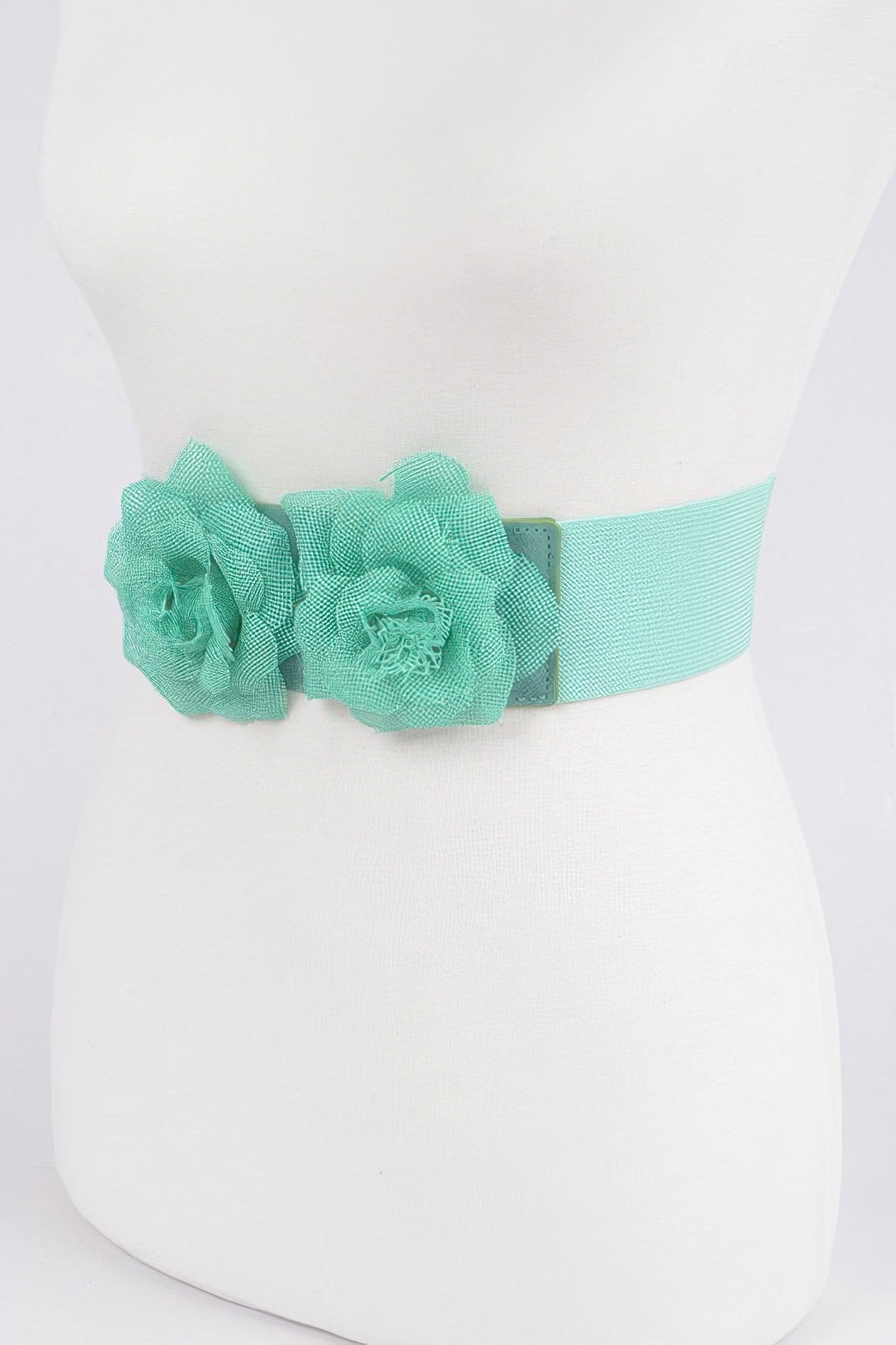Flower Buckle Elastic Belt Secondary image