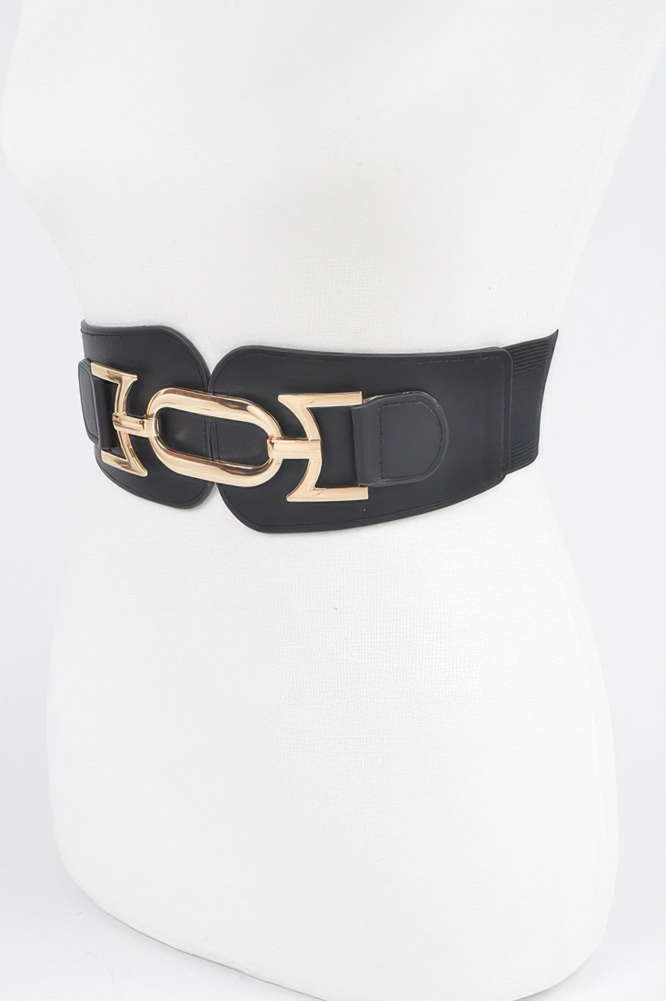 Metal Buckle Elastic Belt Secondary image