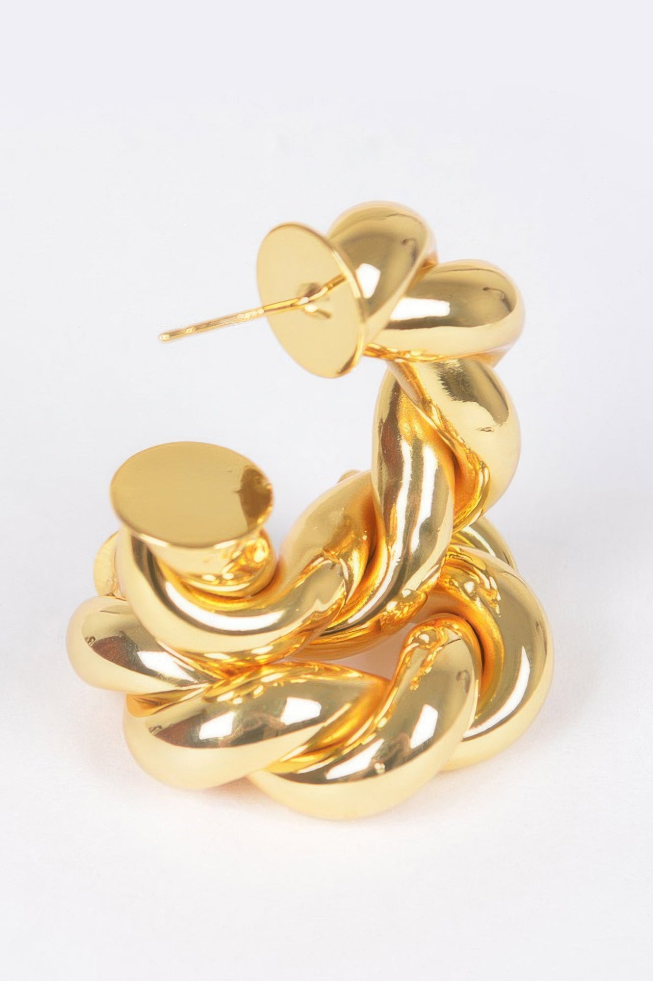 Metal Gold Plated Earring Secondary image