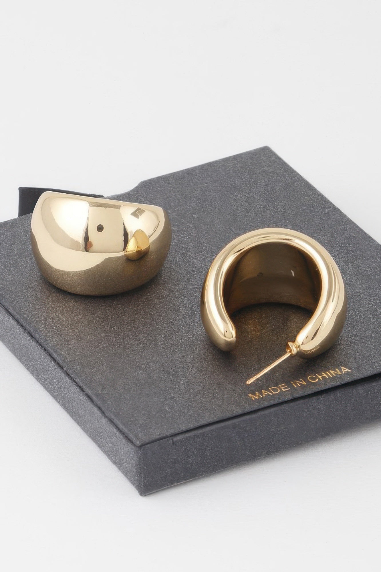 Huggie Hoop Earrings Secondary image