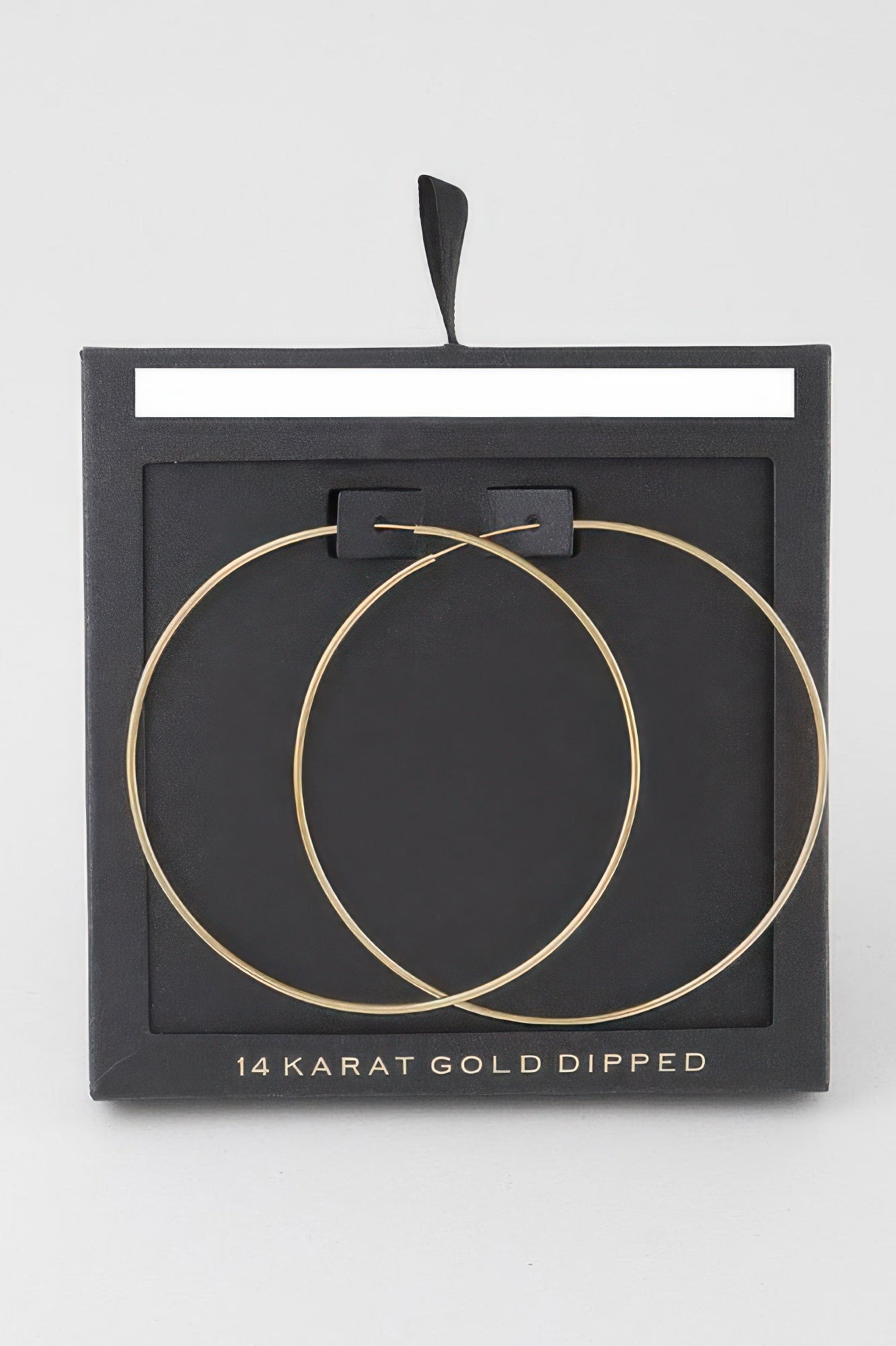 Shiny Delicate Hoop Earrings Secondary image