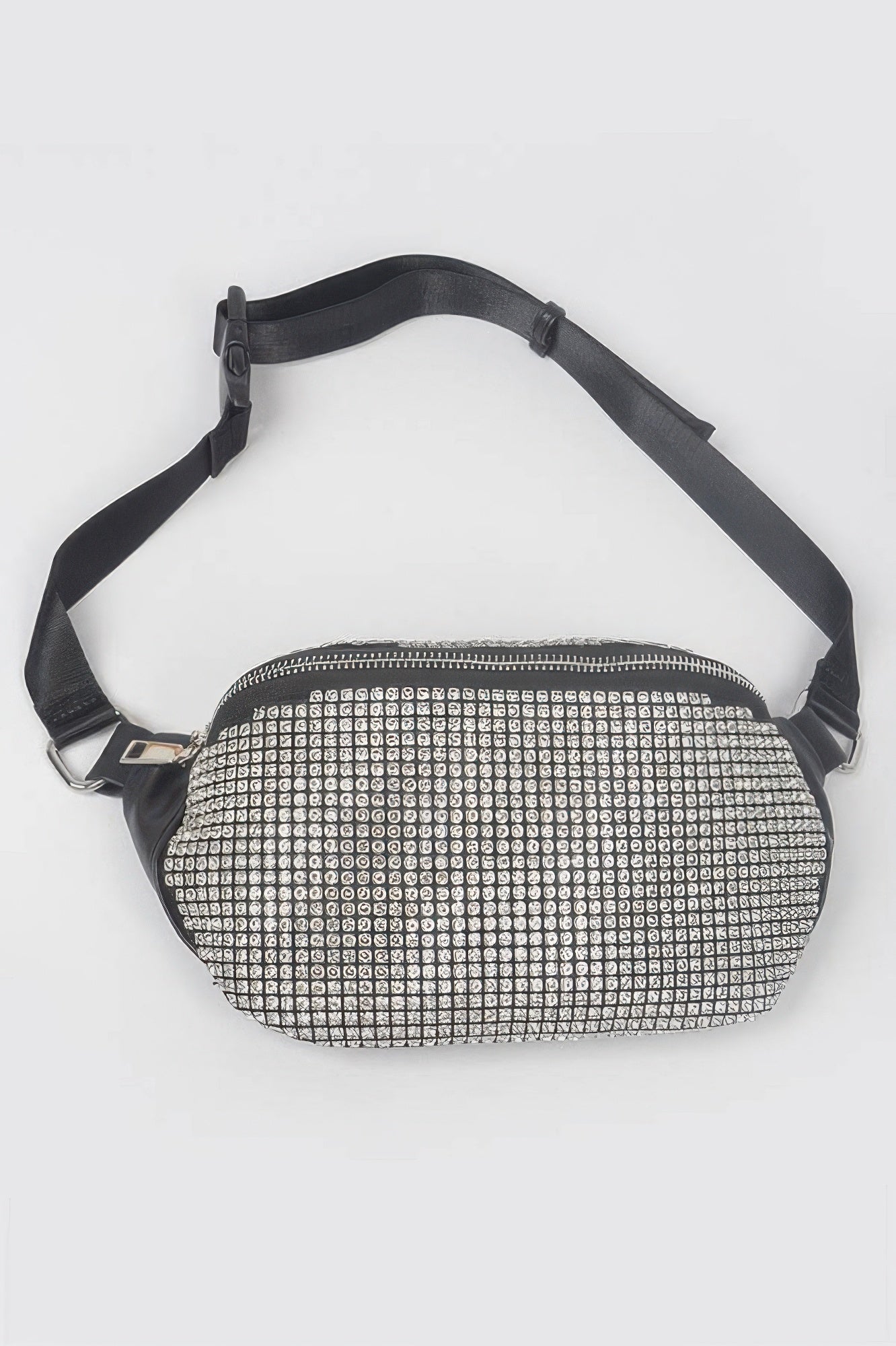 Rhinestone Mesh Fanny Pack Secondary image