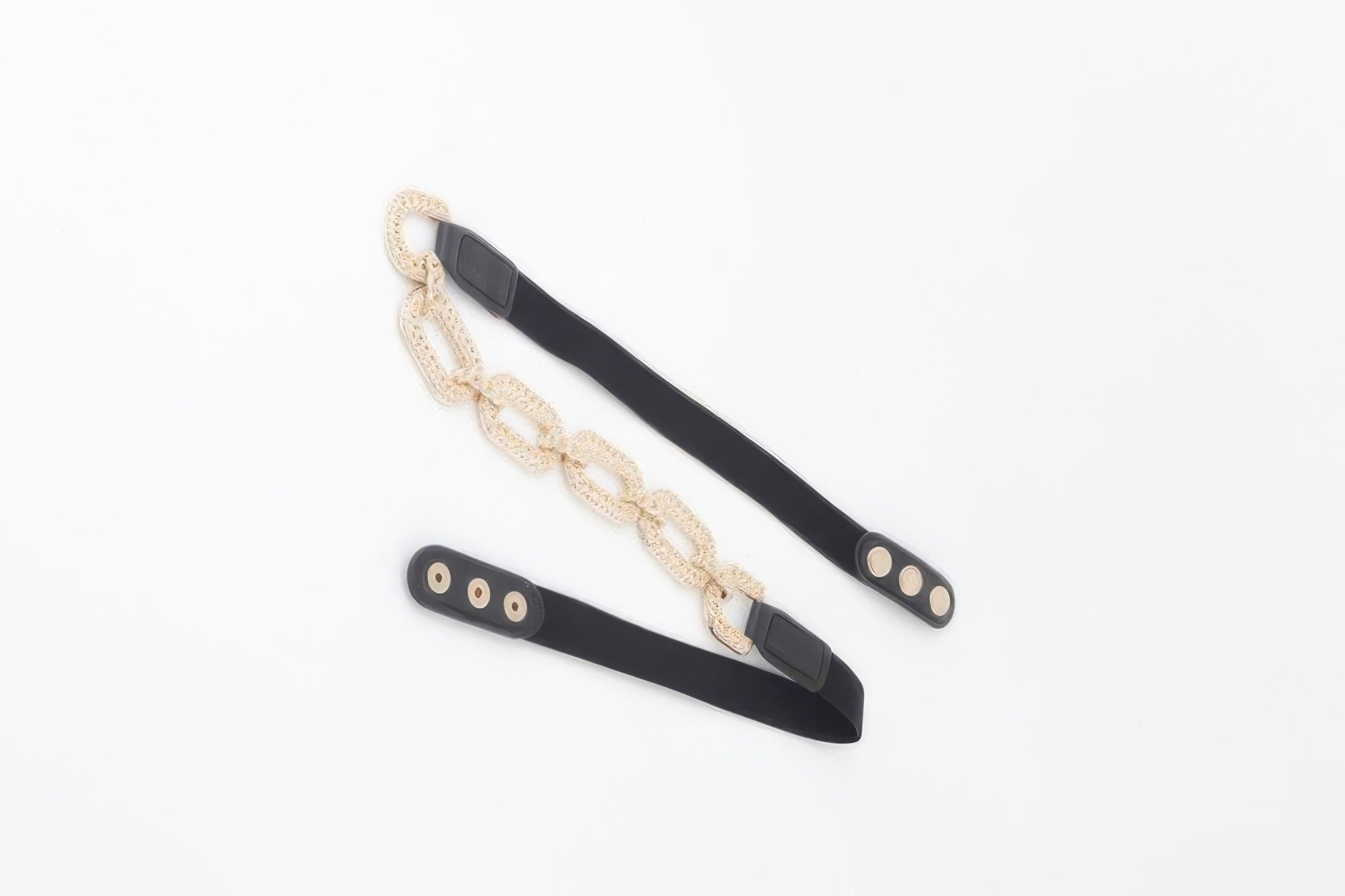 Metal Linked Buckle Elastic Belt Secondary image