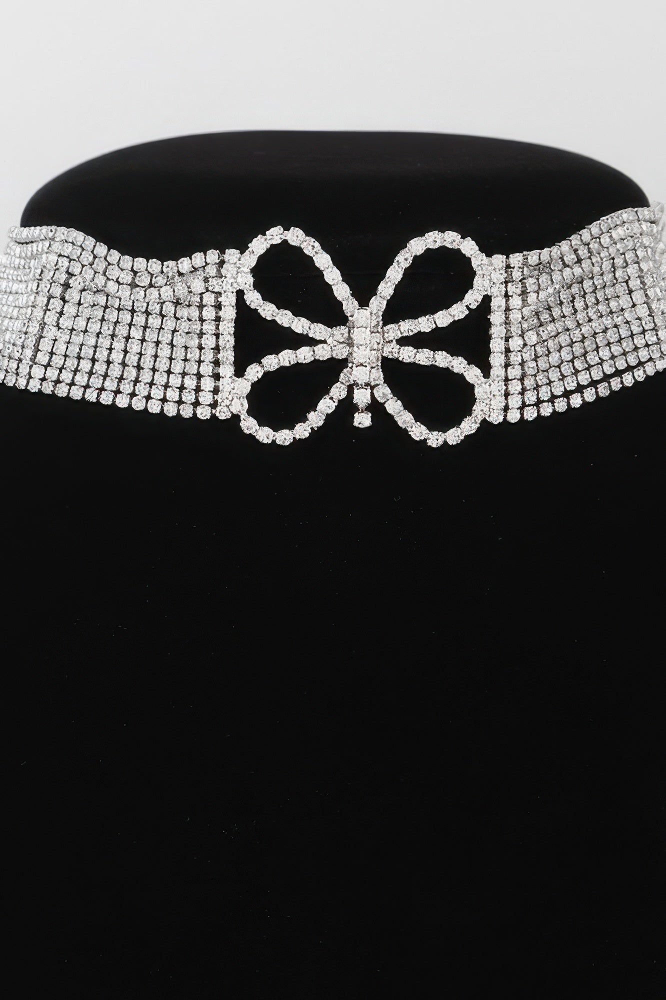Jeweled Butterfly Choker Necklace Secondary image