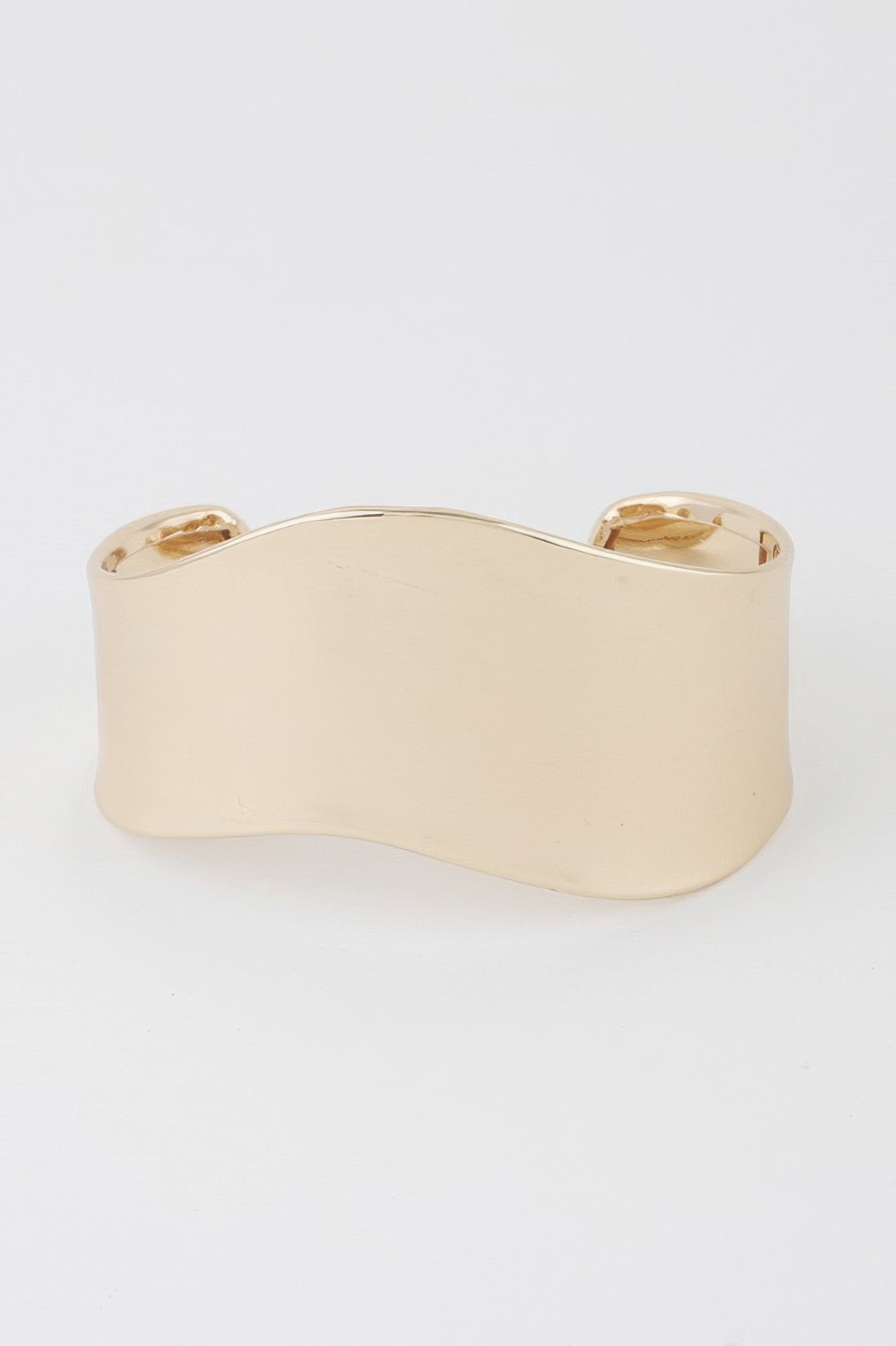 Minimal Abstract Cuff Bracelet Secondary image