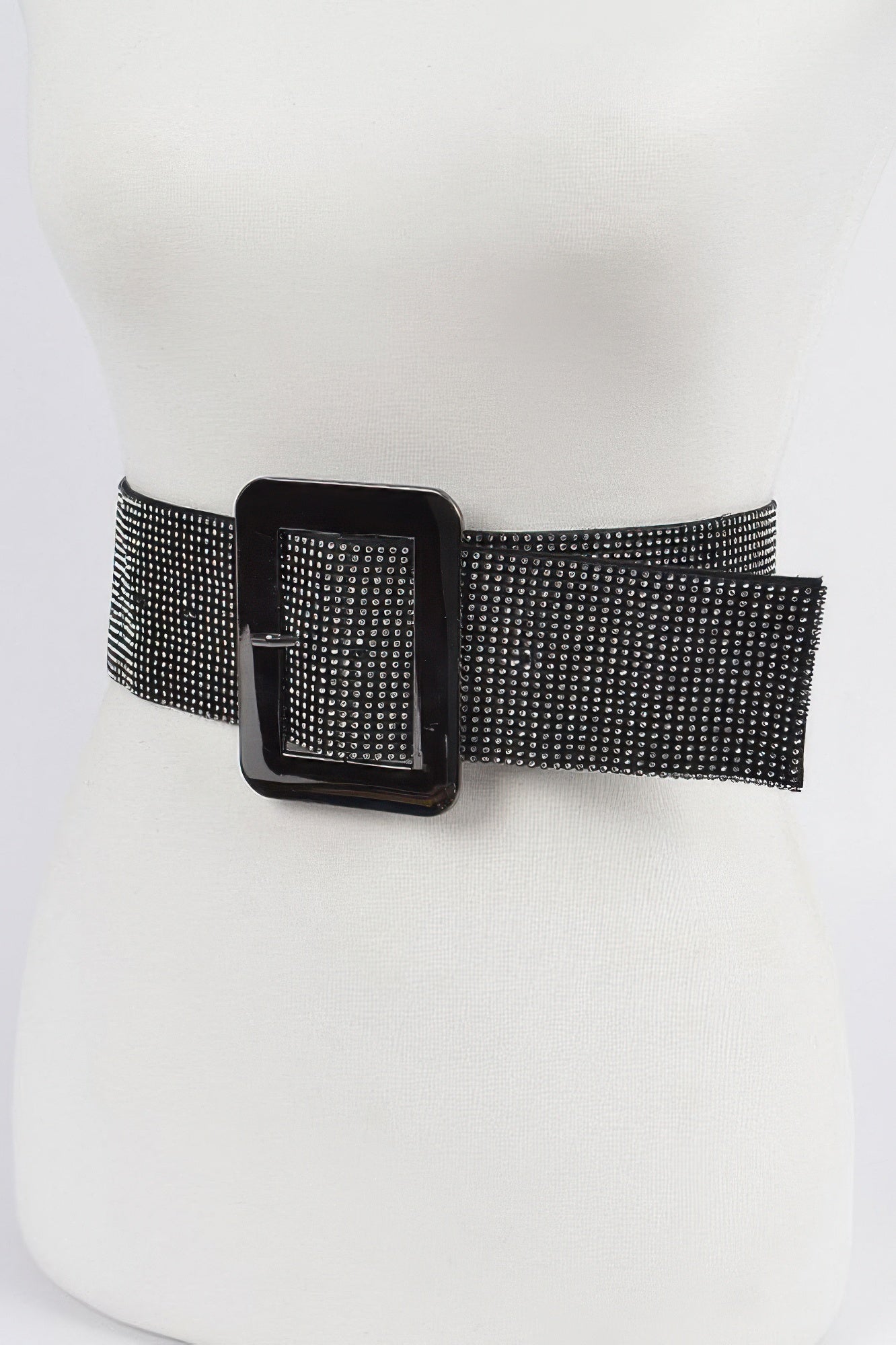Wide Rhinestone Belt Secondary image