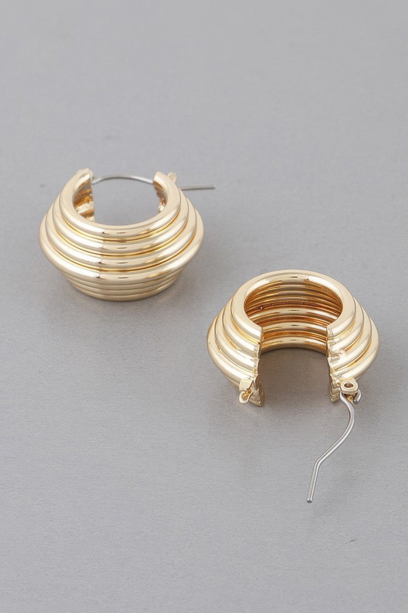Multi Tube Hoop Earrings Secondary image