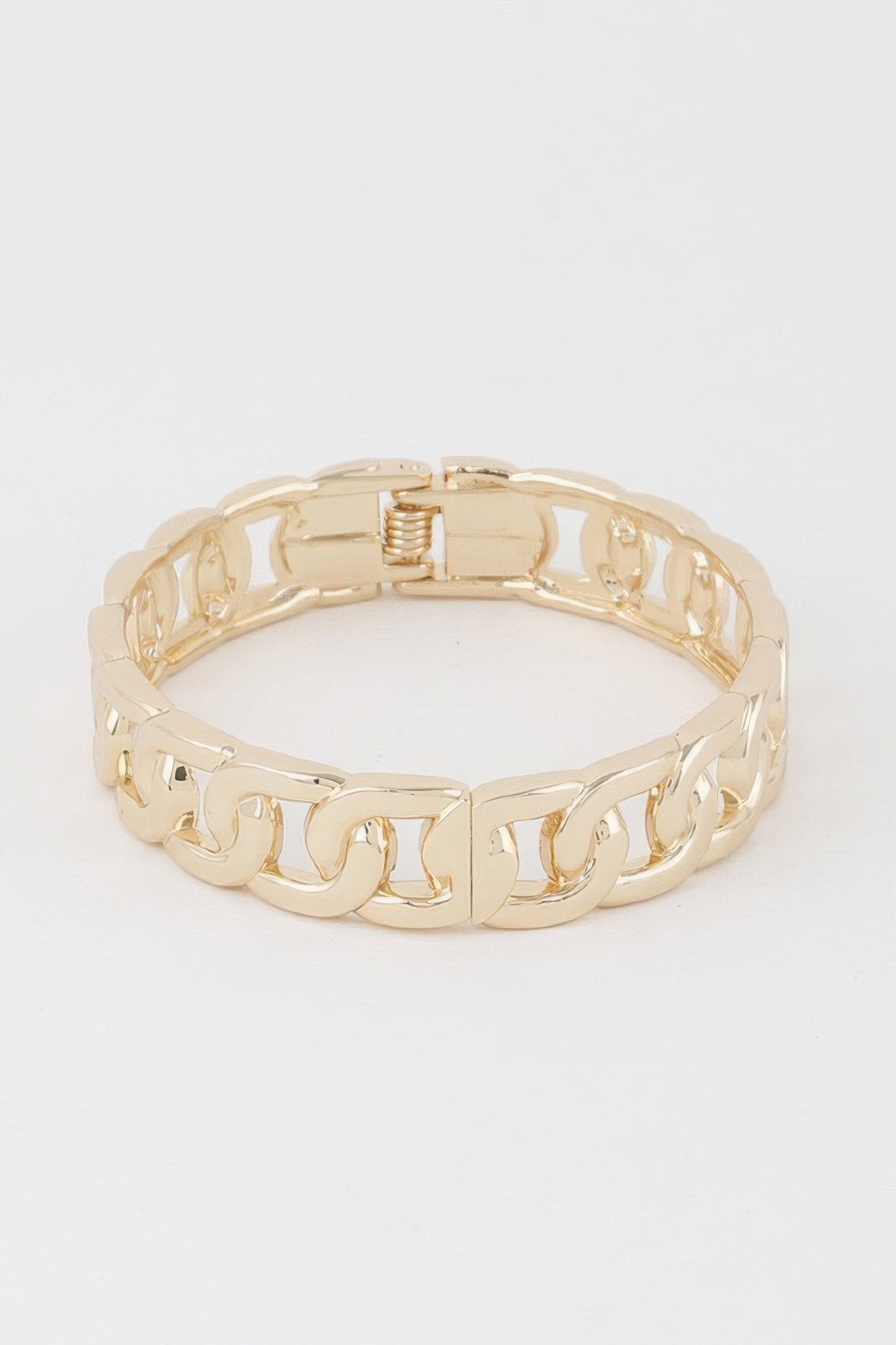 Curb Chain Cuff Bracelet Secondary image