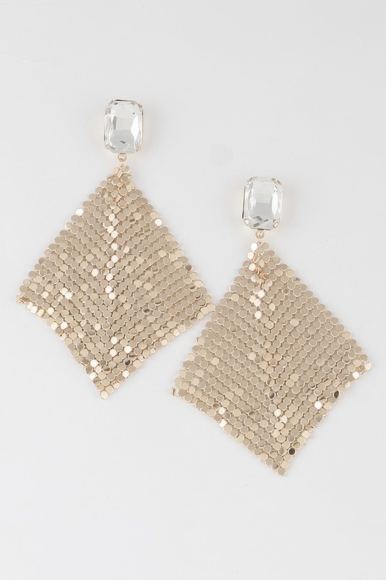 Disco Sequin Cut Earrings Secondary image