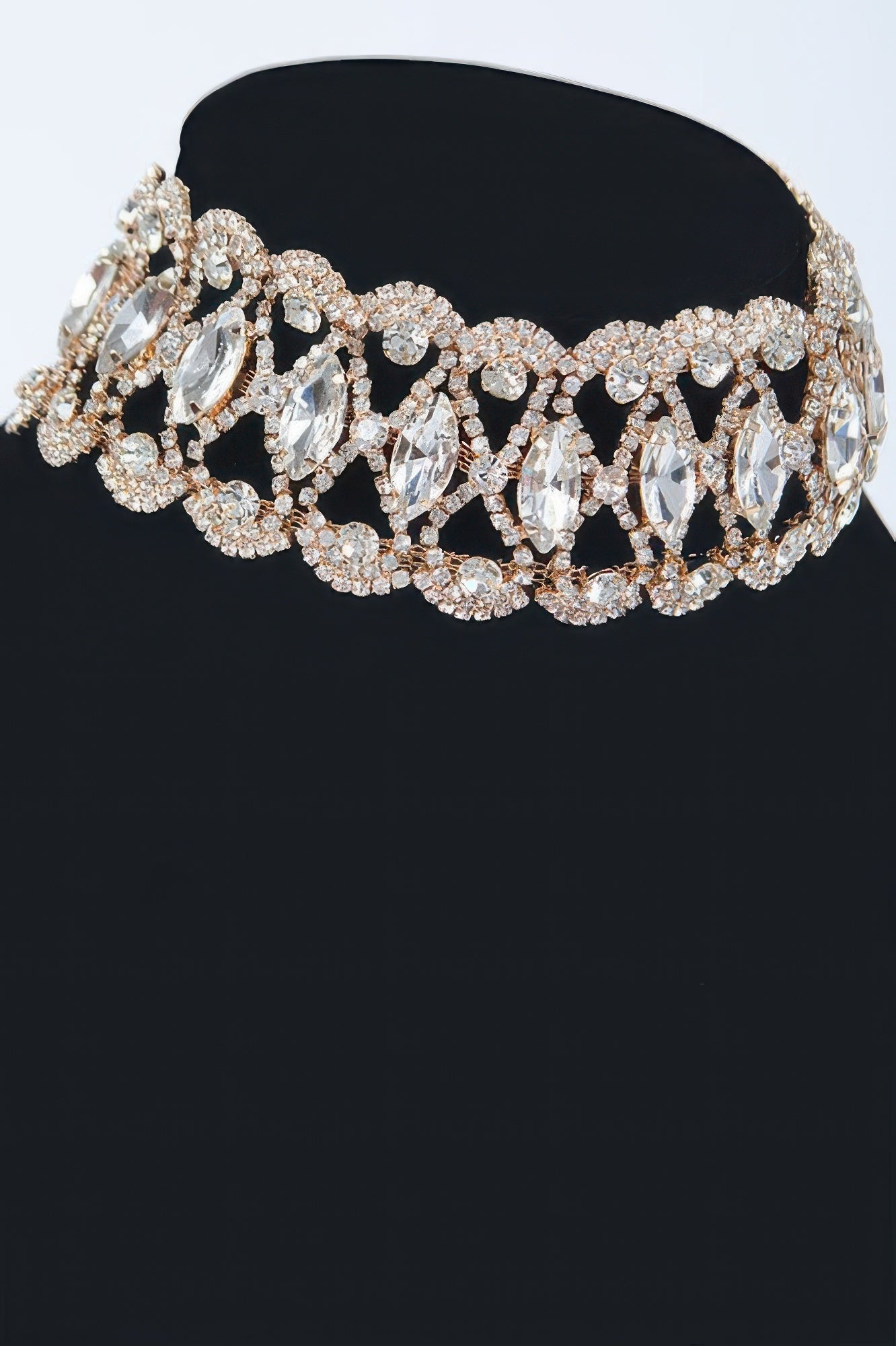 Rhinestone Necklace Secondary image