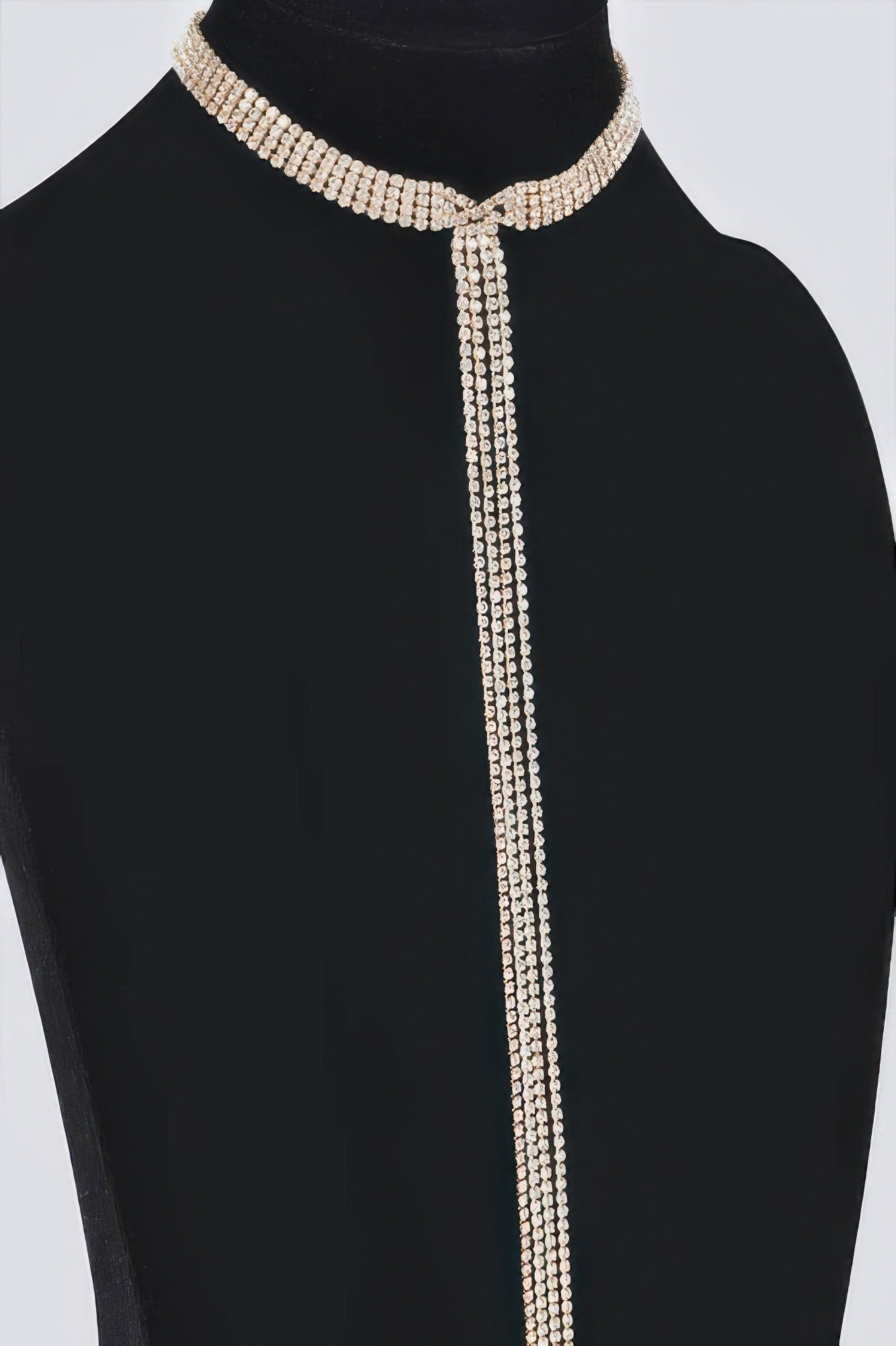 Rhinestone Necklace Secondary image