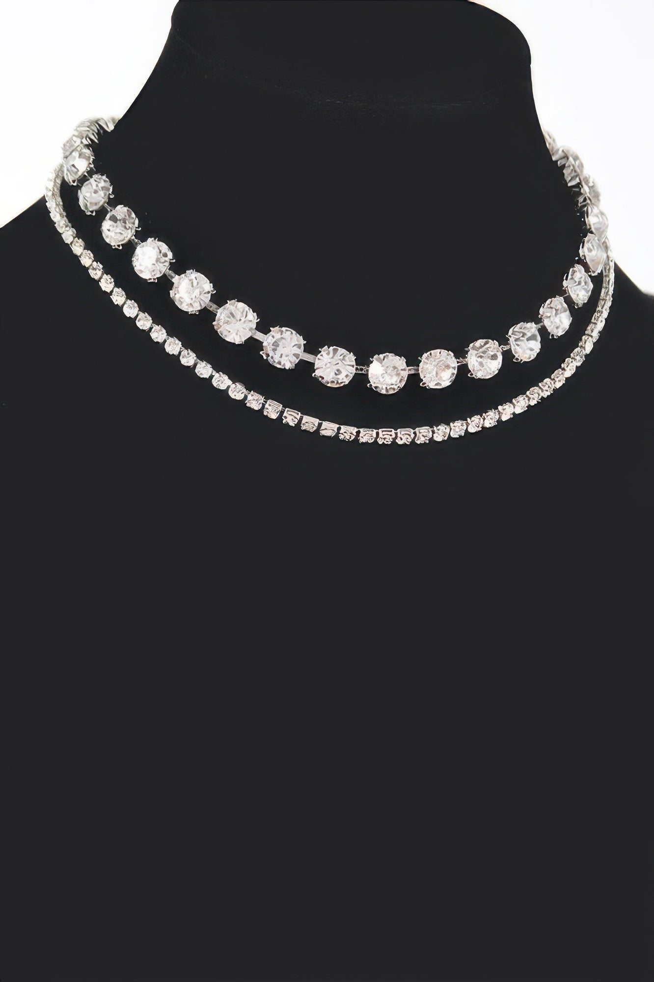 Rhinestone Necklace Secondary image