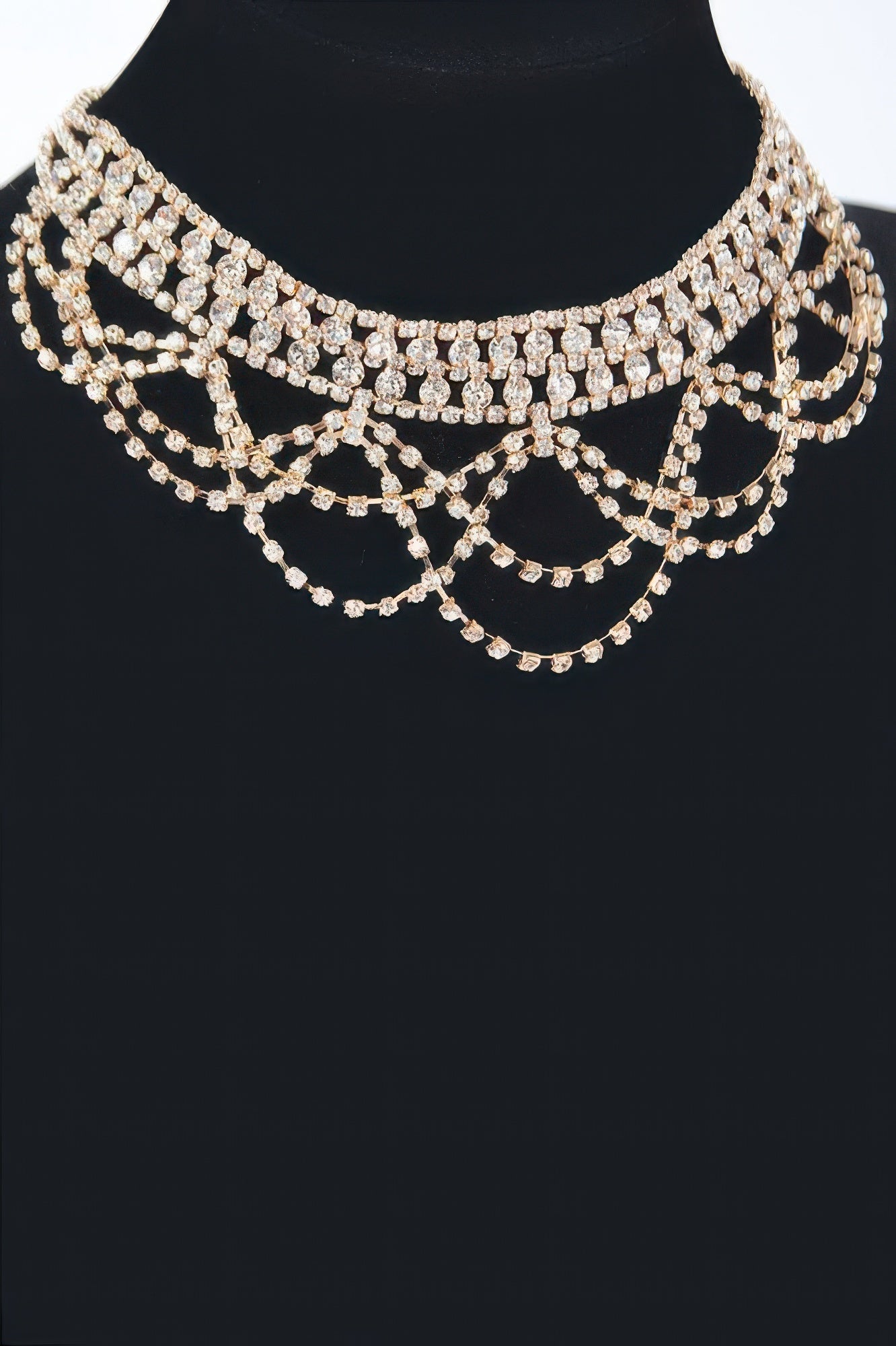 Rhinestone Necklace Secondary image