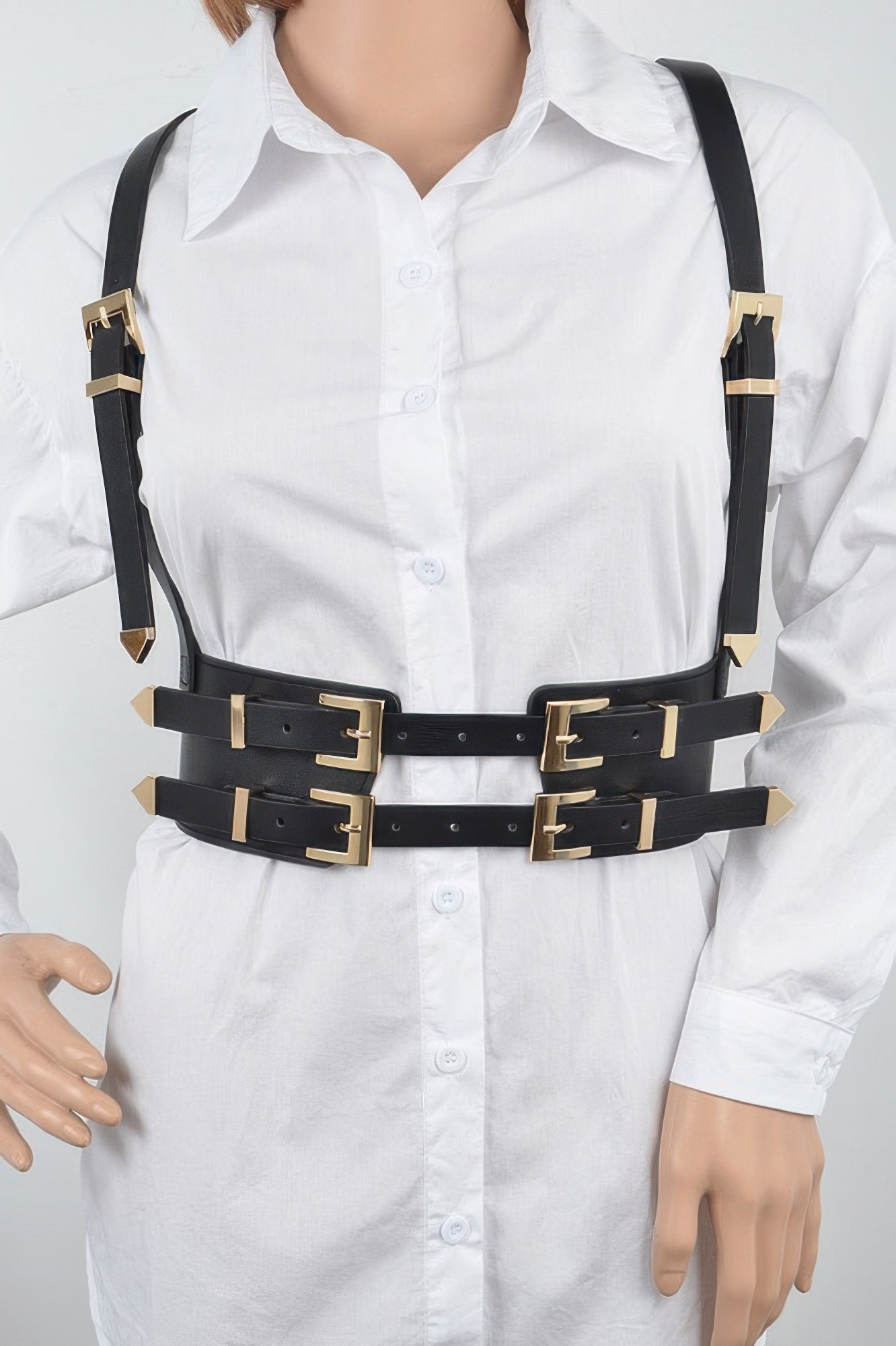 Multi Buckle Harness Belt Secondary image