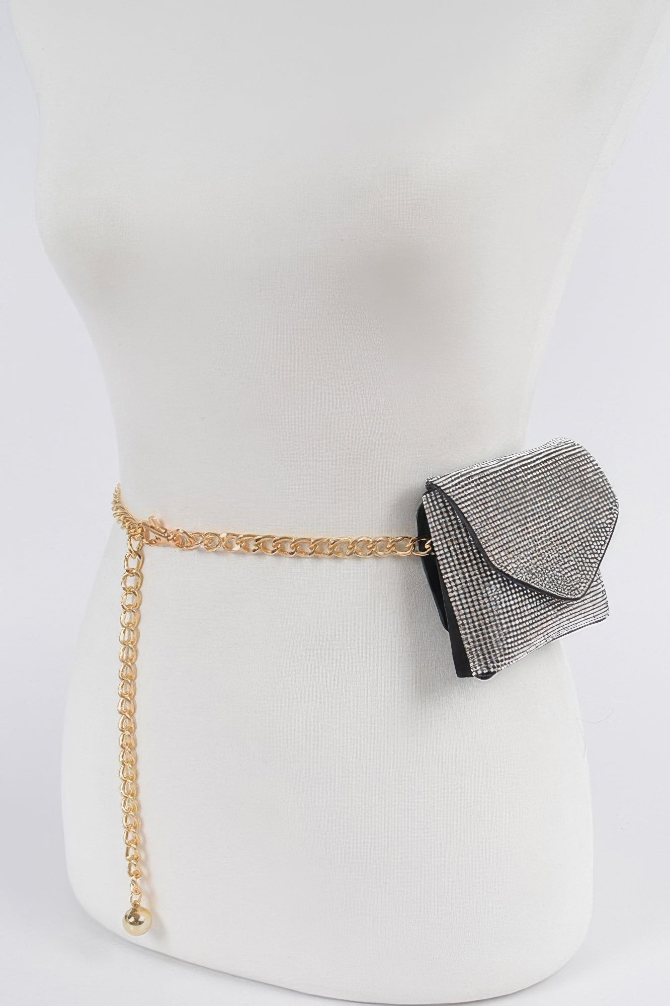 Rhinestone Mini Bag W Chain Belt Secondary image