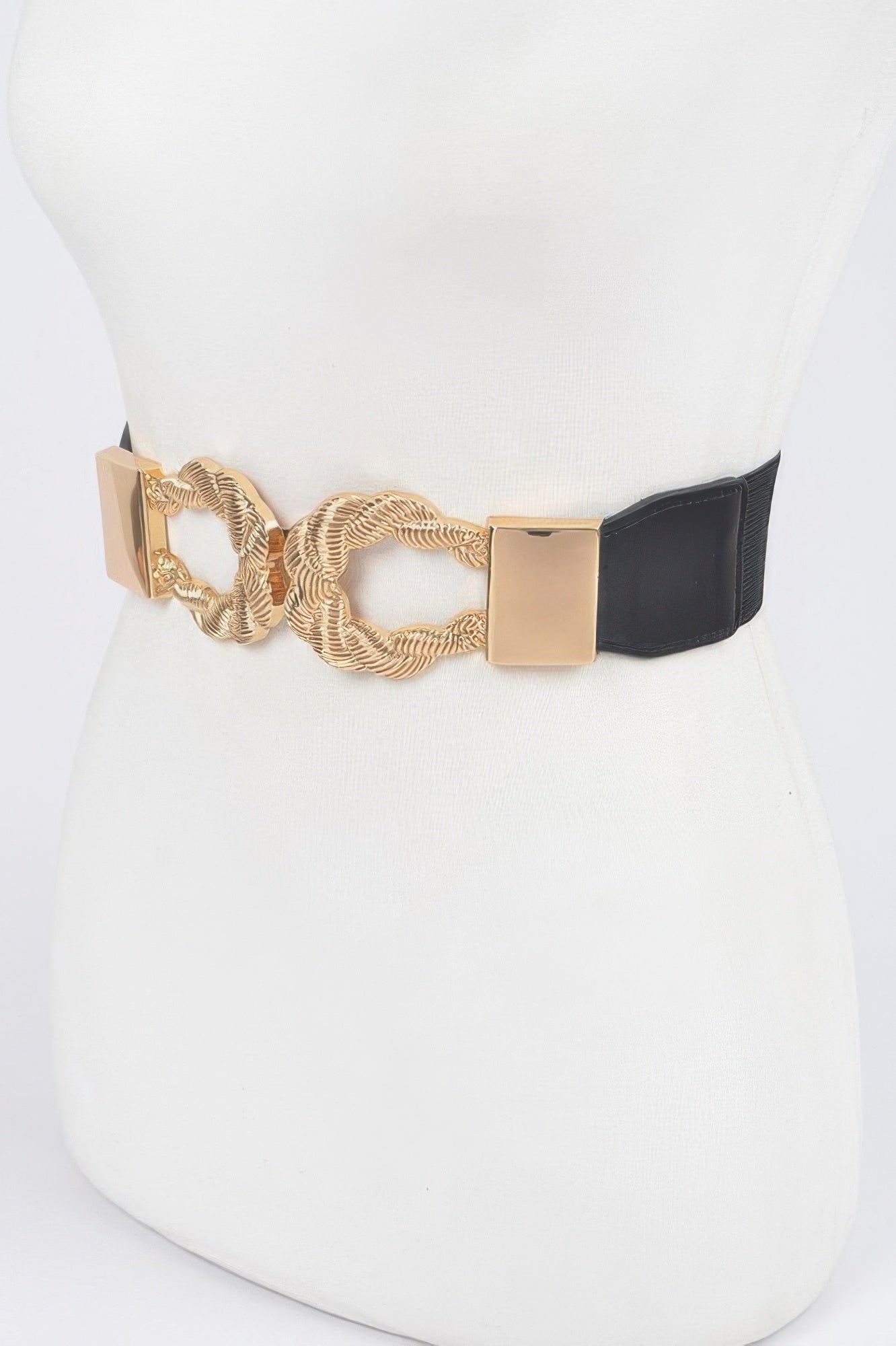 Twist Link Cuff Elastic Belt Secondary image
