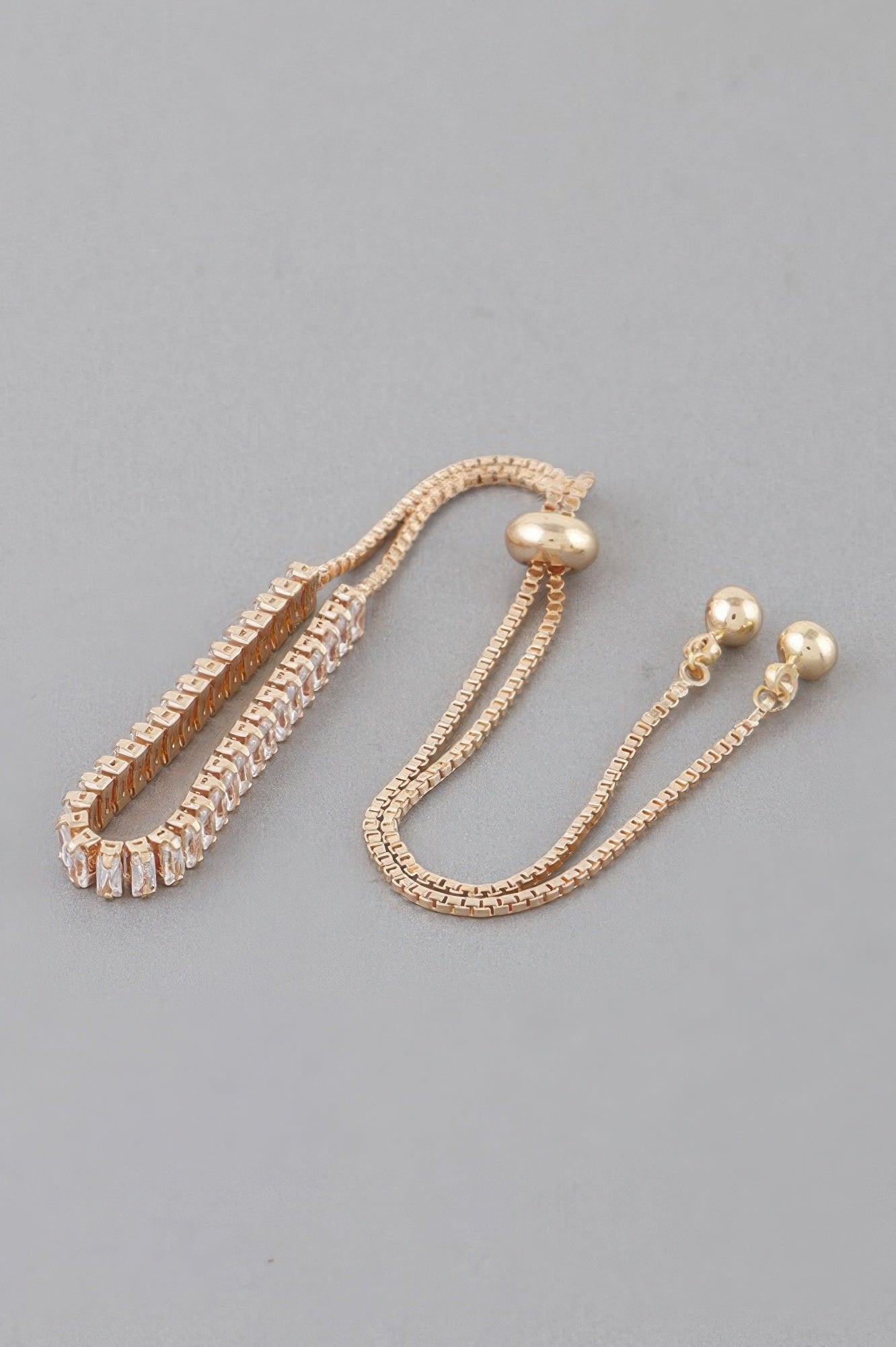 Classic Rhinestone Adjustable Bracelet Secondary image