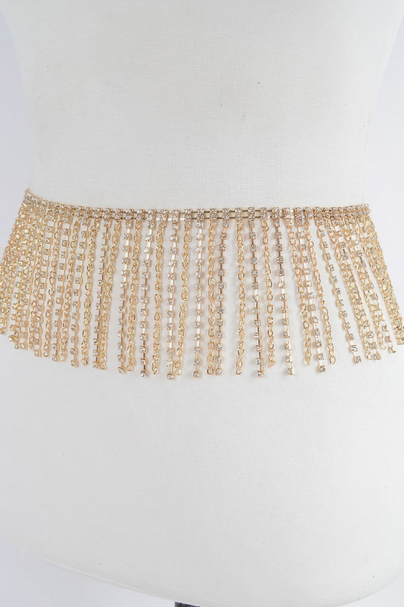 Rhinestone Curtain Belt Secondary image