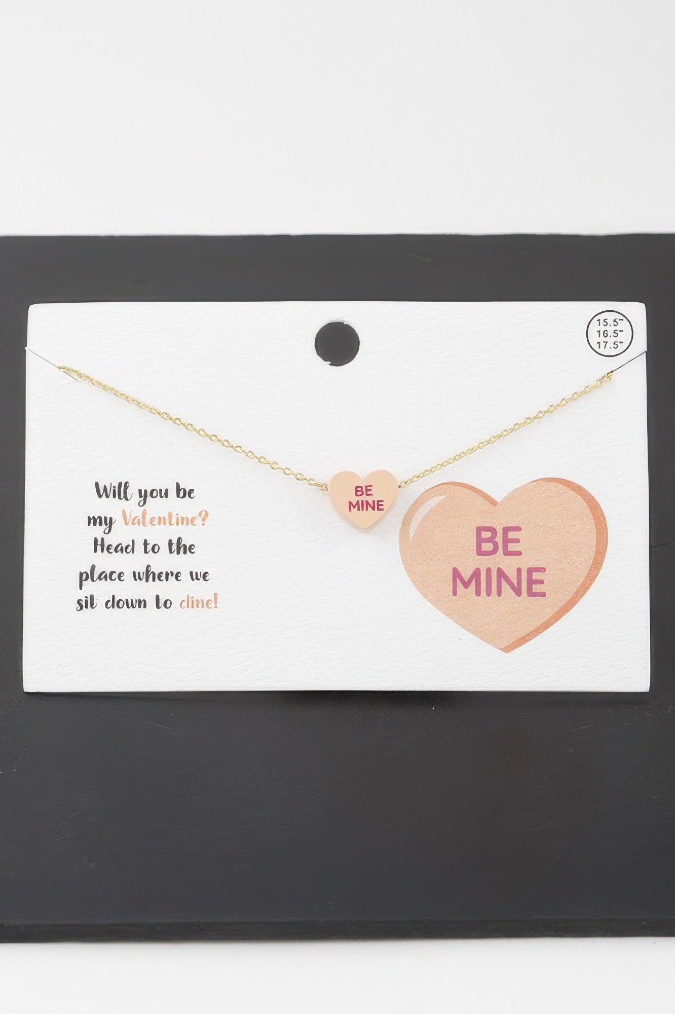 Be Mine Heart Pendant Necklace Secondary image