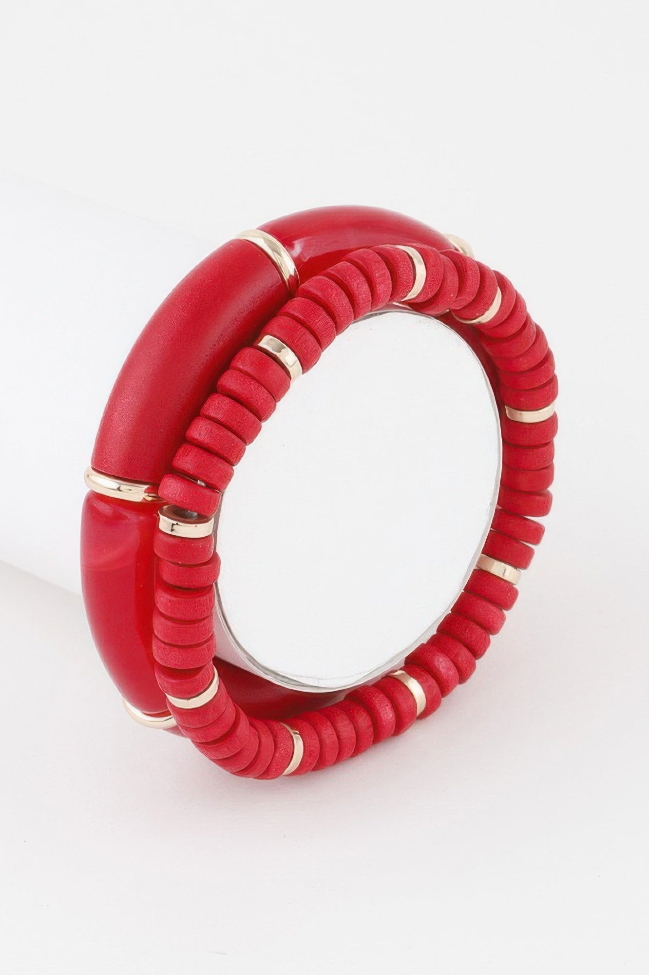 Double Layered Bead Bracelet Secondary image