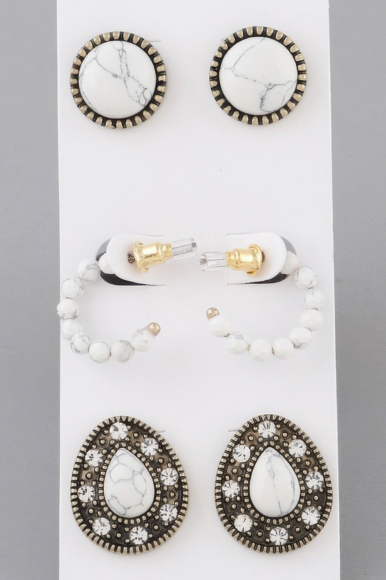 Multi Antique Earrings Set Secondary image